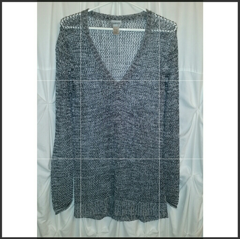 CHICO'S, WORN 1 TIME GORGEOUS SWEATER! 😘